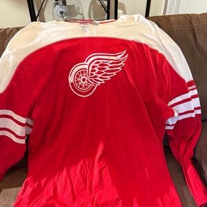 Reebok Red and White Winged Logo Jersey